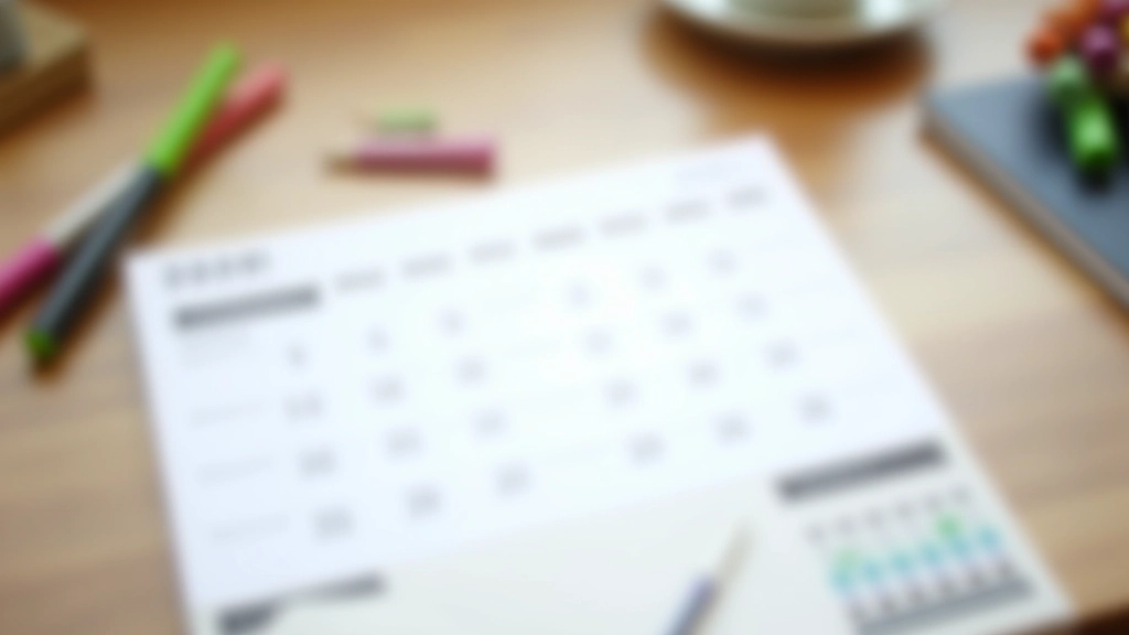 Monthly budget planner with notes and financial planning documents